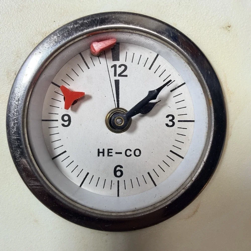 Vintage  Mechanical Chess Clock Timer Plastic